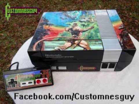 Custom Castlevania themed NES + control, Kawasaki Xbox1 control, Kickle Cubicle NES control control