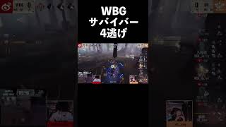 【第五人格】WBGサバイバー４逃げ【IdentityⅤ】#shorts