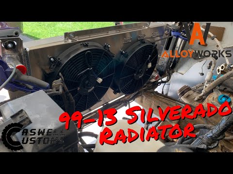 99-13 Chevy Silverado Aluminum Radiator Upgrade @alloyworks