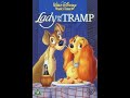 Lady And The Tramp UK DVD Menu Walkthrough 2000