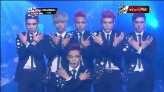 빅스_다칠 준비 되어 있어 (ON and ON by VIXX@Mcountdown 2013.1.17)