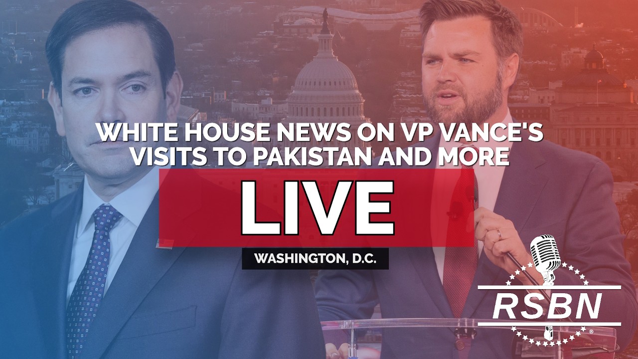 LIVE: White House News: President Trump's Blockade in Iran, VP Visits Pakistan, and More - 4/13/26