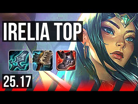 IRELIA vs GANGPLANK (TOP) | KR Master | 25.17