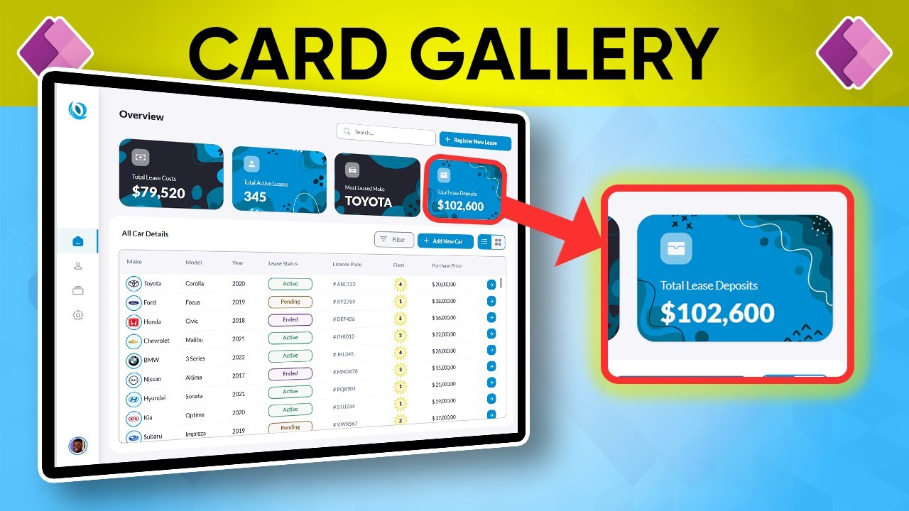 Optimize PowerApps: Top Card Gallery UI Designs 2024
