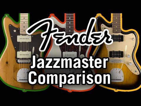 Fender Jazzmaster Comparison