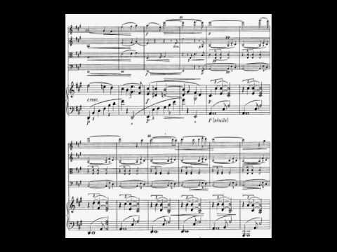 Dvorak - Piano Quintet No.2, Op.81 - 1º mov. - Sheet music