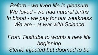 Artillery - At War With Science Lyrics