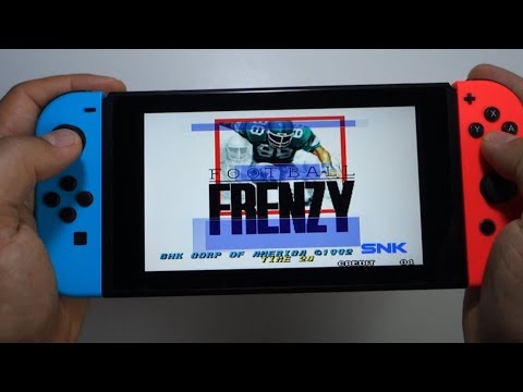 ACA NEOGEO FOOTBALL FRENZY Nintendo Switch gameplay - YouTube