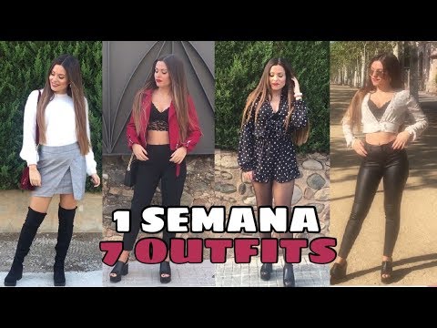 LOOKBOOK: 1 SEMANA 7 OUTFITS (Ropa Nueva Colección Octubre 2017) | Bstyle