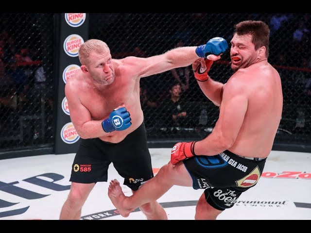 Bellator 225 Highlights: Sergei Kharitonov Knocks Out Matt Mitrione - MMA Fighting