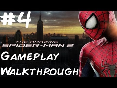 The Amazing Spider-Man 2 - Walkthrough - PS4 - Part 4 - Kraven The Hunter | CenterStrain01