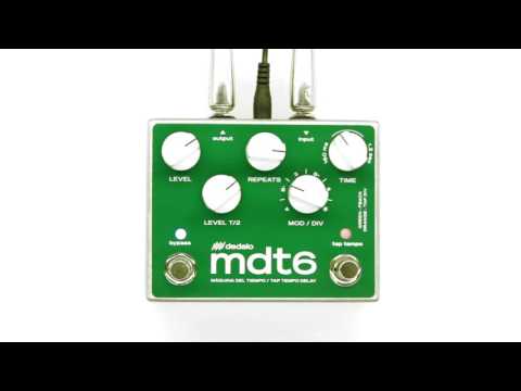 Dedalo Fx MDT-6 | Tap Tempo Delay - Demo 5/6 | Maquina del Tiempo