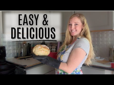 Artisan bread (no-knead) | Beginner friendly and the easiest bread you’ll ever make!
