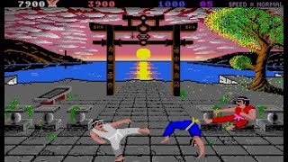 [Commodore Amiga]   INTERNATIONAL KARATE + (Black Belt   LV26)