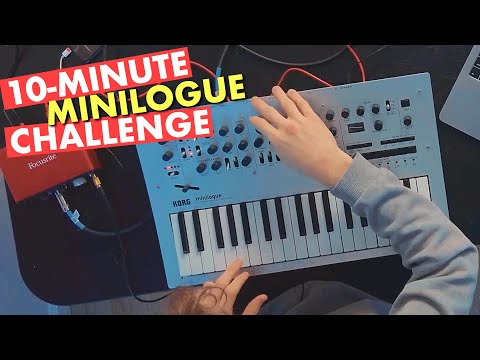 Korg Minilogue 4-Voice Polyphonic Analog Synthesizer 2016 - Present - Silver image 5