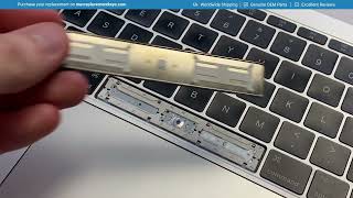 How to replace the spacebar keycap on a MacBook Pro A1706, A1707 and A1708 (2016 - 2018)