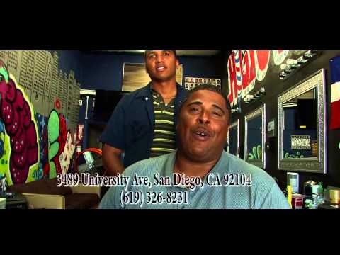 High Rollers Barbershop Commercial in San Diego, California