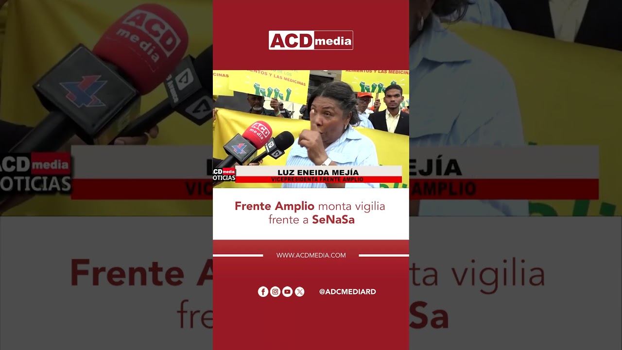Frente Amplio monta vigilia frente a SeNaSa