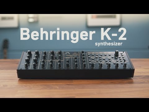 Behringer K-2 Synthesizer - Video