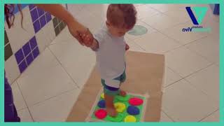 Tapete sensorial – Infantil 1 – Unidade Paulo Gonçalves