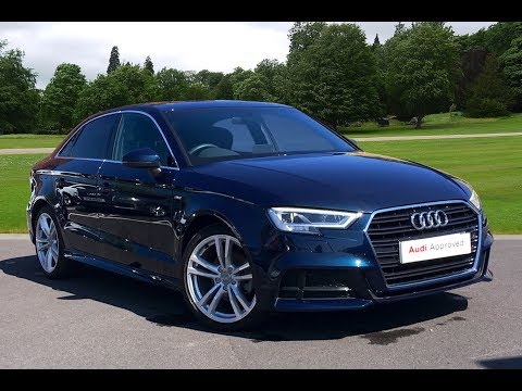 DA67YCL AUDI A3 TDI S LINE BLUE 2018, Bradford Audi