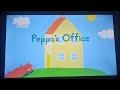 Peppa S Office Title Card