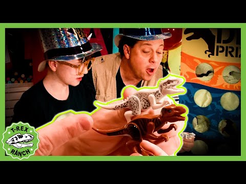 T-Rex Toytime Our Best Holiday Celebration! | 🦖🦕 T-Rex Ranch Dinosaur Videos