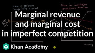 Marginal revenue and marginal cost in imperfect competition  | APⓇ Microeconomics | Khan Academy