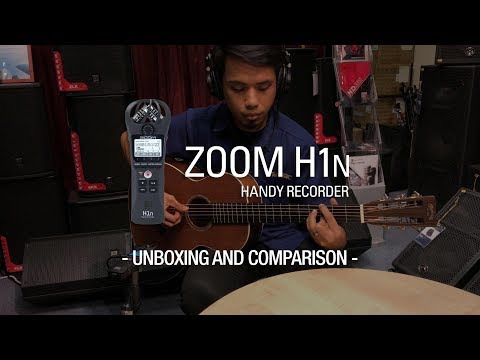 ZOOM H1N Unboxing & Sound Comparison!
