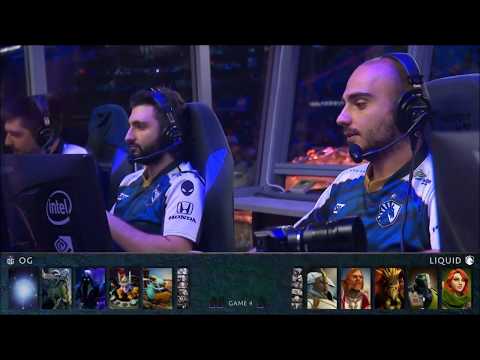 OG vs LIQUID - The International 2019 - Grand Final - Game 4 - 15M $ GYRO DIFFUSAL!!