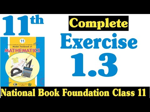 Class 11 Maths Chapter 1 Exercise 1.3 | Ex 1.3 Class 11 | 1.3 Maths Class 11 | NBF | Fazal Academy