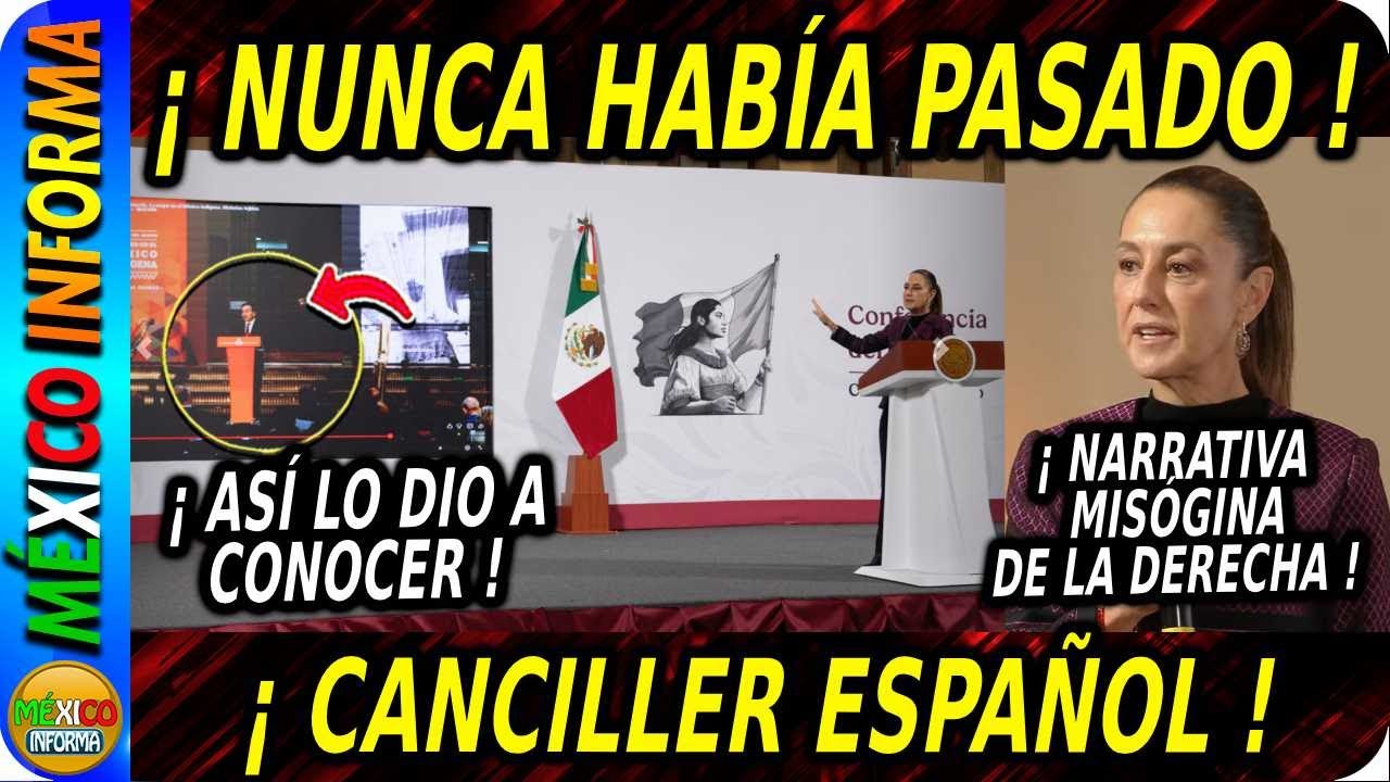 NUNCA HABÍA PASADO. SHEINBAUM MOSTRÓ ESTO EN CONFERENCIA. LA DERECHA RABIOSA POR ESTE NOTICIÓN.