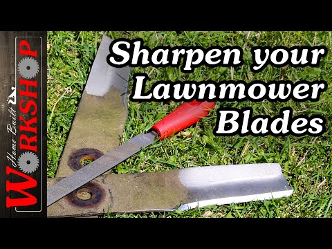 How to Sharpen Lawnmower Blades