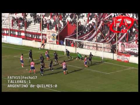 FATV 15 Fecha 17 - Talleres 3 - Argentino (Quilmes) 1
