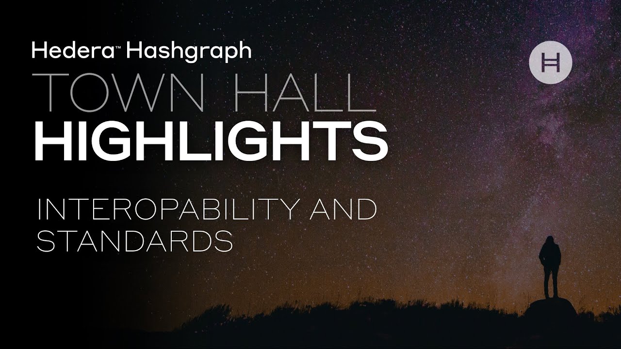 Hedera Town Hall Highlights: interoperability and standards