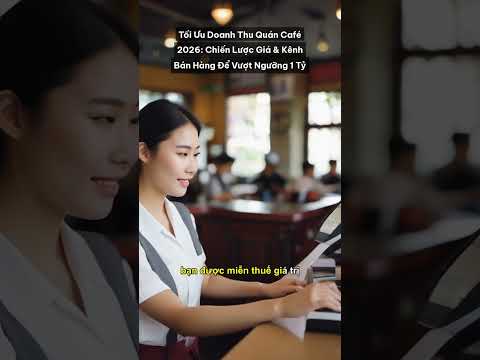 [Bí mật] Tối Ưu Doanh Thu Quán Café 2026: Chiến Lược Giá & Kên... #Shorts