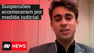 Contas de Nikolas Ferreira são suspensas no Twitter e Instagram