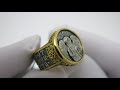 Відео огляд Срібна каблучка "Архангел Михаїл" кмх51