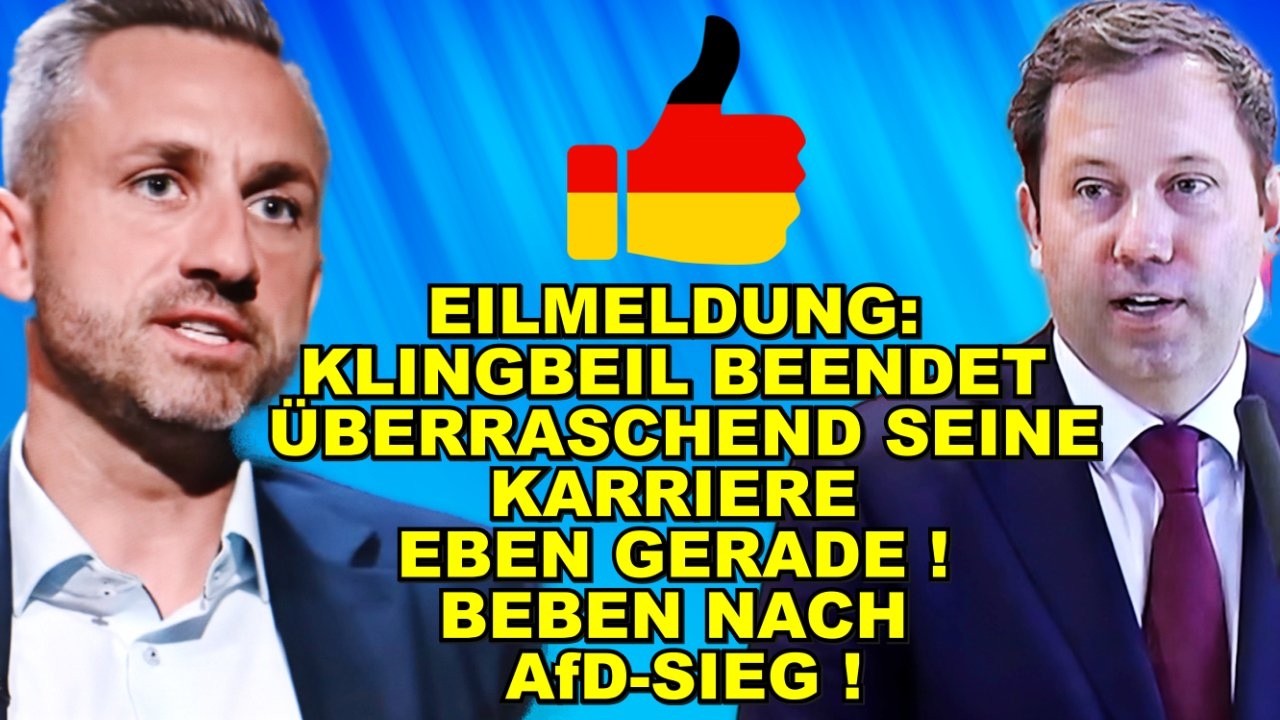EIL: Klingbeil BEENDET KARRIERE EBEN!