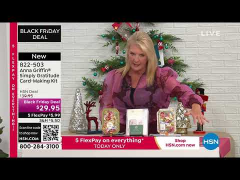 HSN | Craftober Event - Anna Griffin Elegant Paper Crafting 10.24.2023 - 01 AM