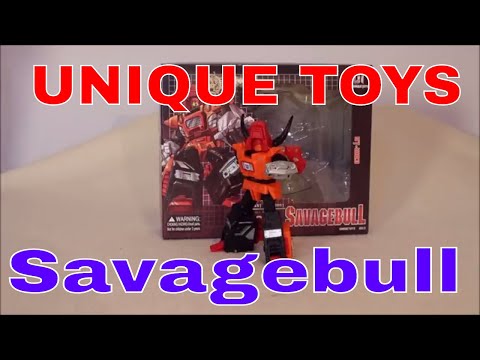 The Case of Unique Toys UT-W03 Savagebull in 2018 - GotBot True Review NUMBER 358