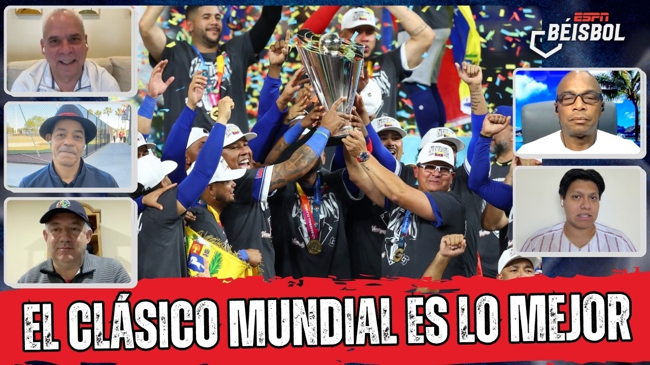 EL BÉISBOL FINALMENTE tiene SU MUNDIAL gracias al ÉXITO ROTUNDO del CLÁSICO | ESPN Beisbol