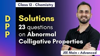 Can you solve these 23 Questions on Colligative Properties