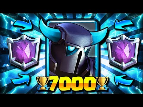 7000+ BEST PEKKA LADDER DECK EVER!! HUGE TROPHY PUSH!! RTUC #3