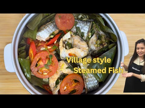 Village Style Steamed Fish ❤ I cooked Fish Curry, Fish Head Curry and Fried Fish | @NanKitchentun