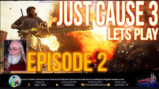 Just Cause 3 - Episode 2 Let's Play Action Packed Excitement  !youtube - Chillin