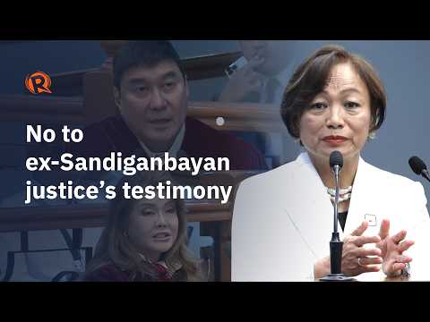 Escudero sides with prosecution after defense tries to bar ex-Sandiganbayan justice