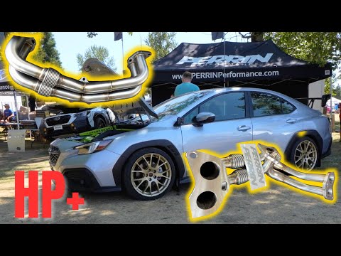 VB WRX Perrin header 22+ Subaru WRX equal length manifold upgrade BIG POWER!