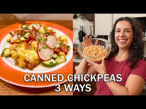 Easy Dinner and Lunch Recipes: Carla’s Canned Chickpea Celebration!