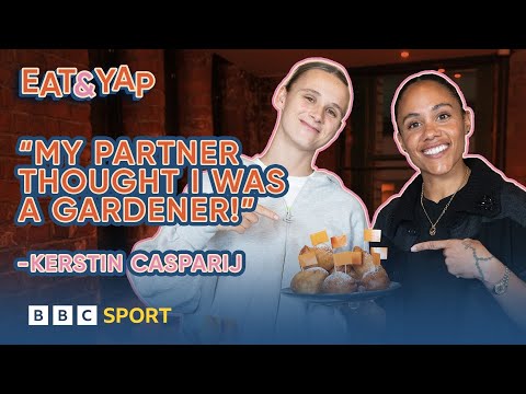 Man City's Kerstin Casparij serves up Dutch donuts & talks life off the pitch | BBC Sport